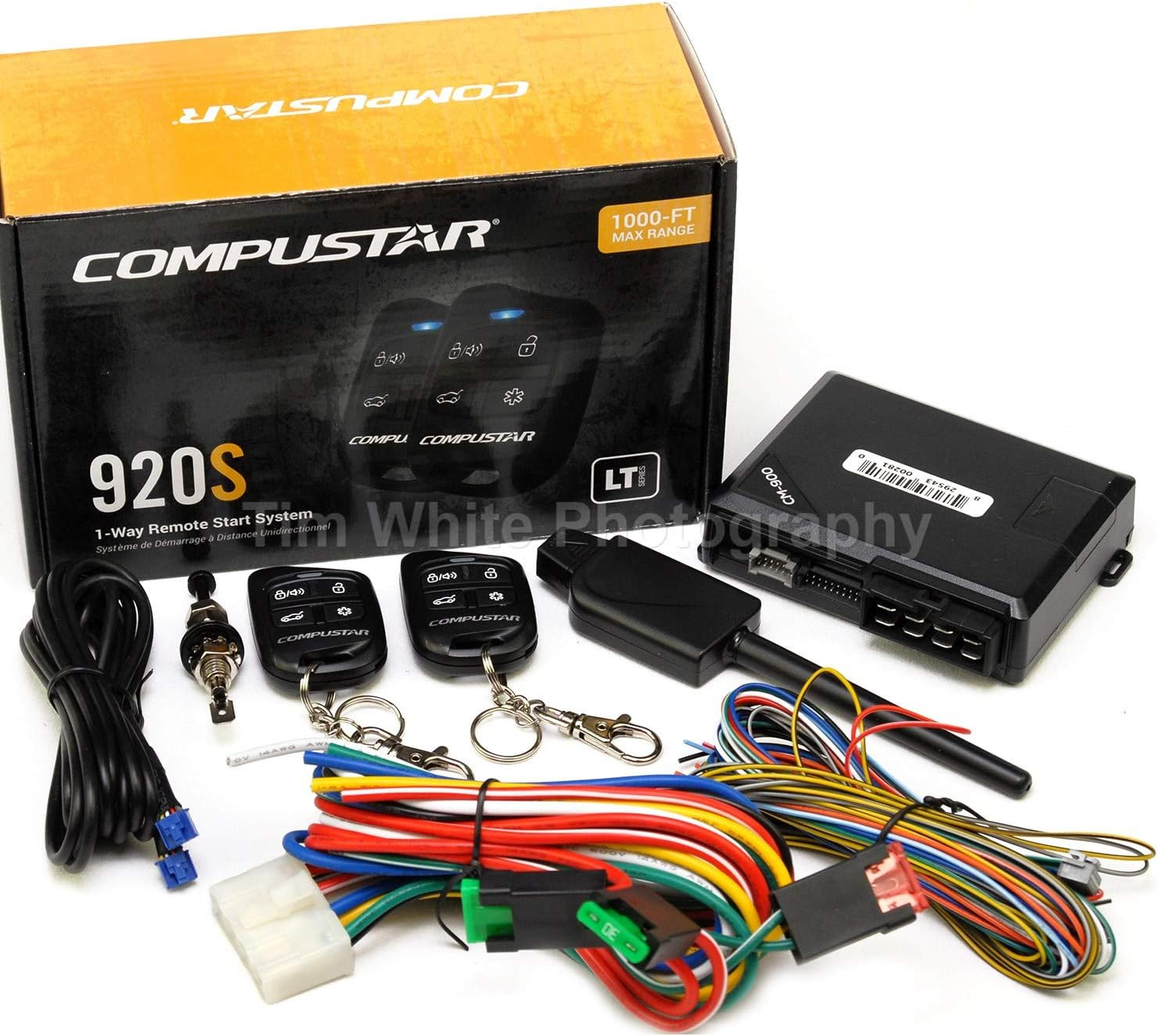 CS920-S 1-Way Remote Start & Keyless Entry System, 1500 Ft Range