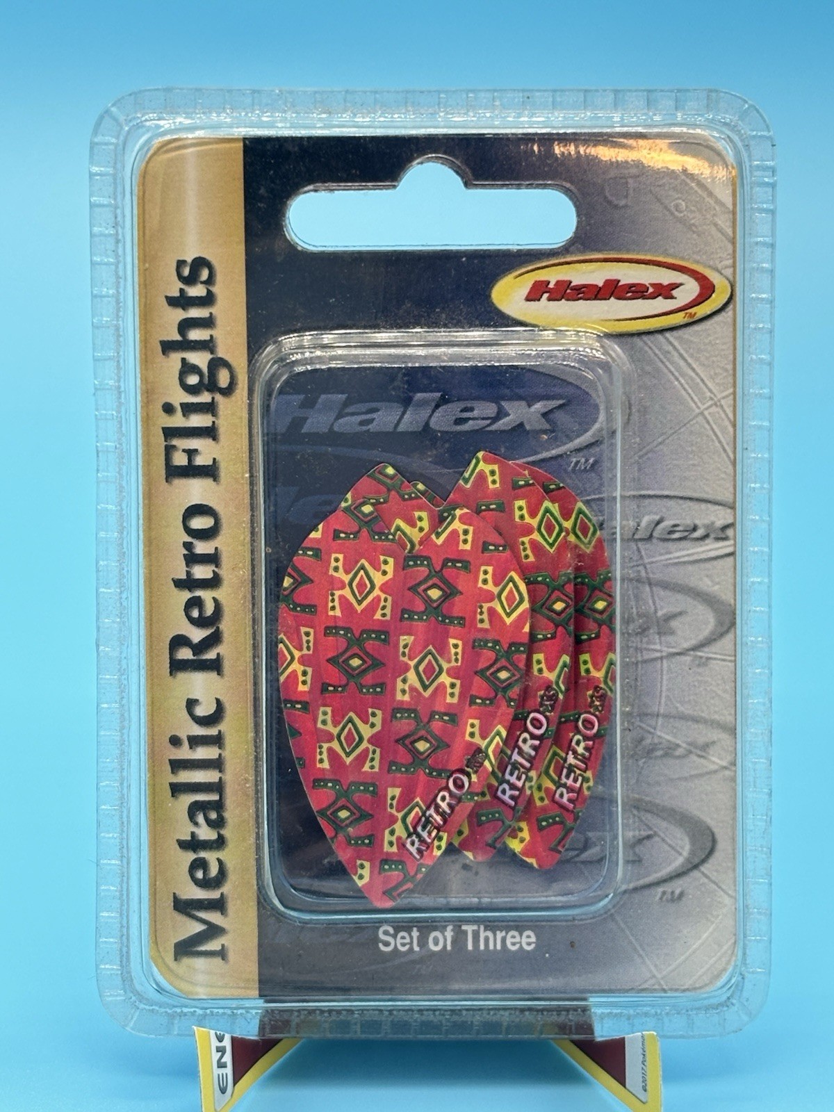 Halex Metallic Retro Flights Set of 3