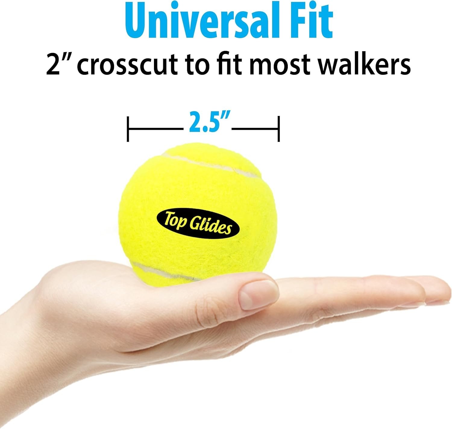 Precut Walker Tennis Ball Glides