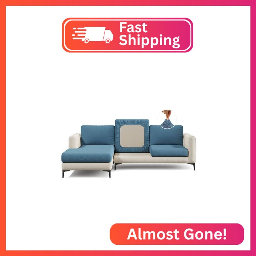 Nolan Interior Magic Sofa Cover - Classic Jacquard Back Couch Cover - Pet Proof,
