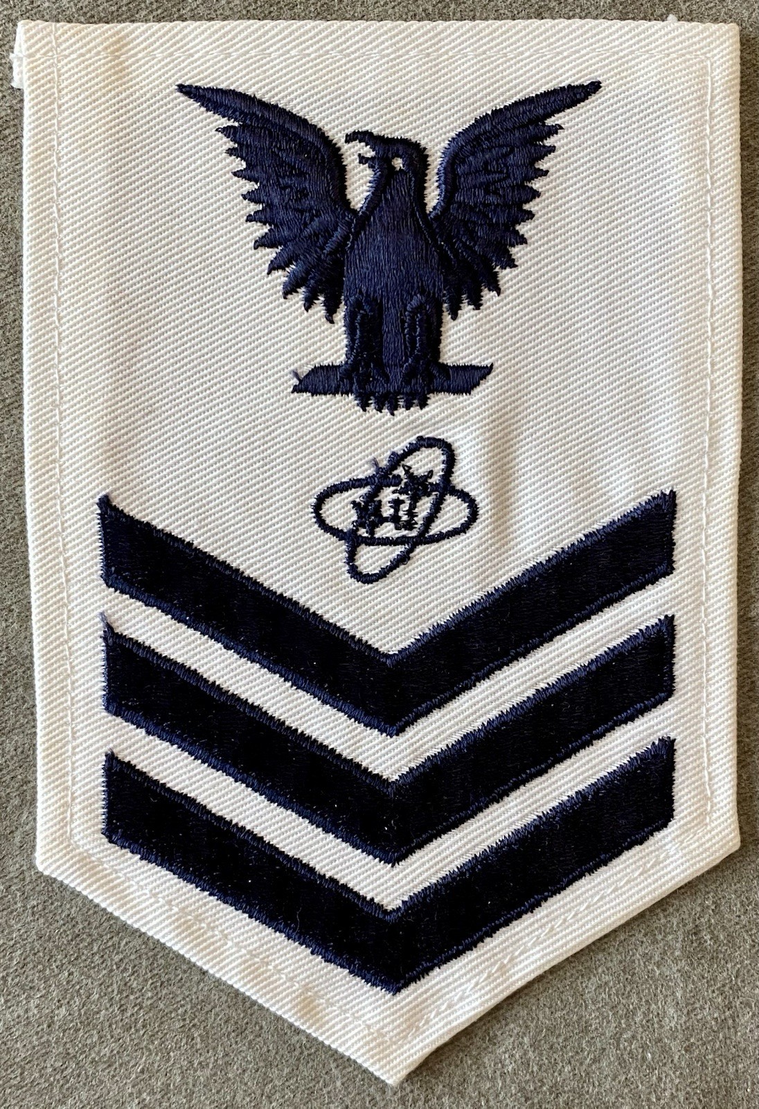 Original US Navy Rate Electronics Technician 1st Class PO rank Patch USN ET1
