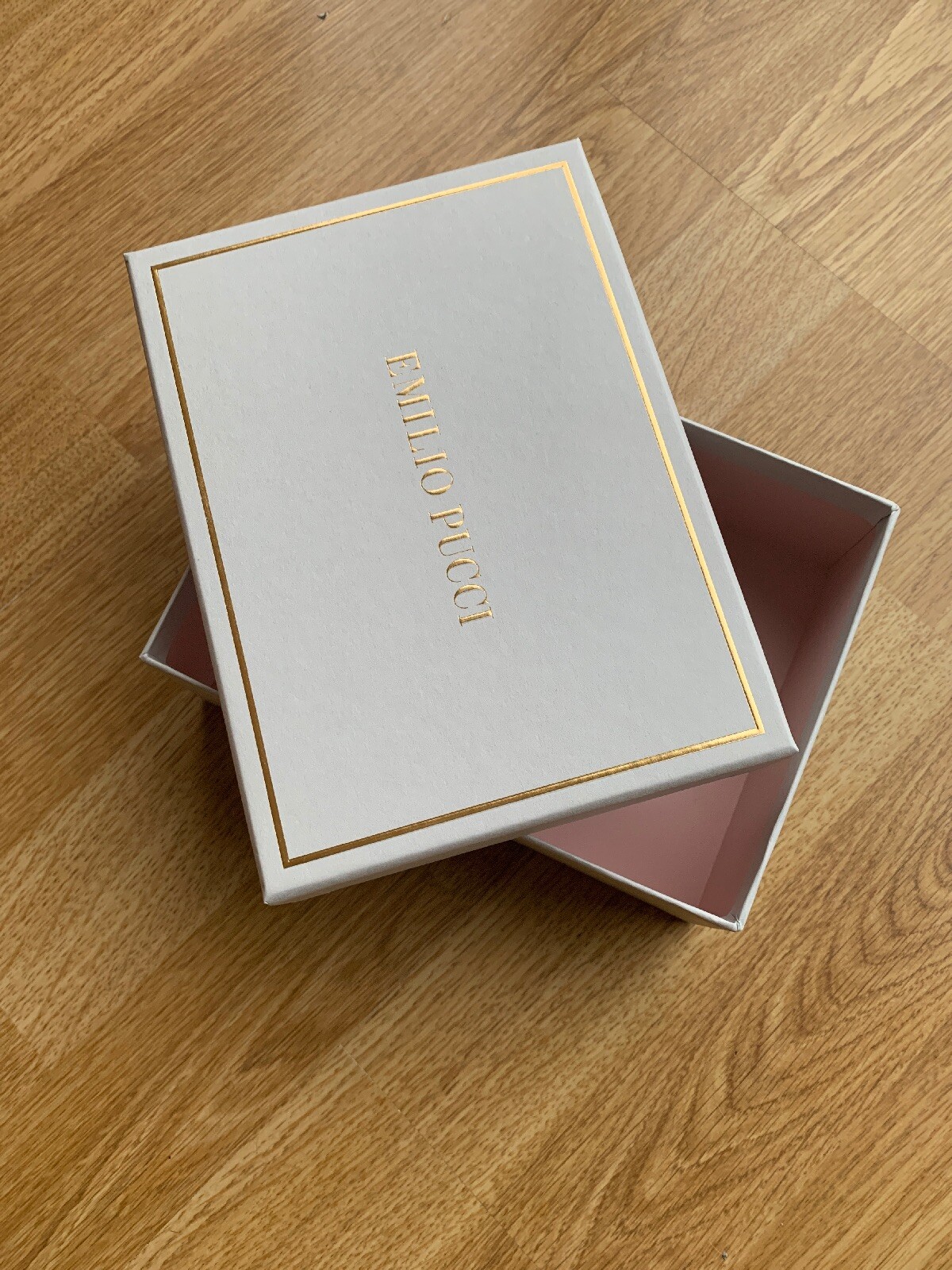 EMILIO PUCCI Gift Storage Display Empty Box Pre-loved Never Used