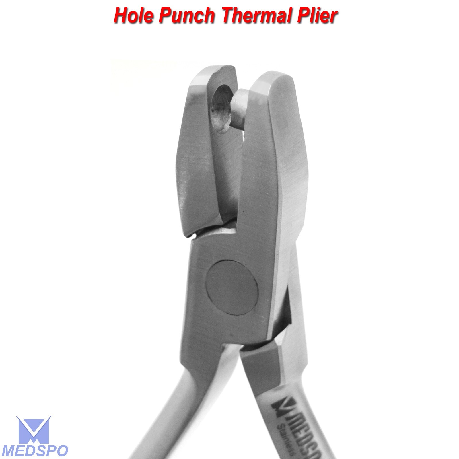 Orthodontic Invisable Aligner Plier Hole Punch Dental Thermal Forming Forceps CE