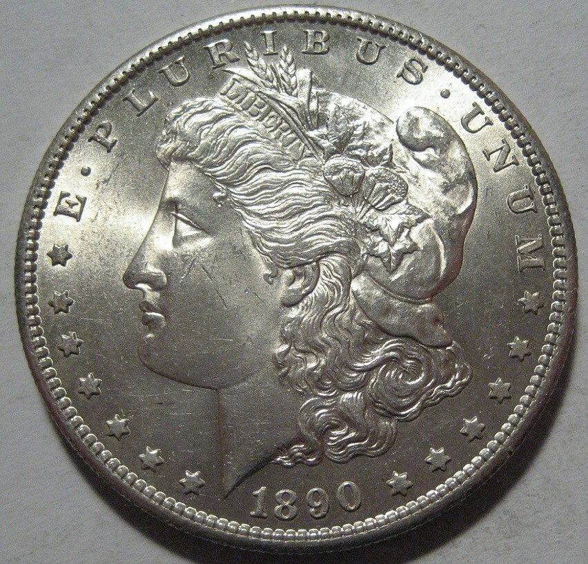 = 1890-S BU+ Better Grade MORGAN Dollar, Super EYE Appeal, FREE Shipping