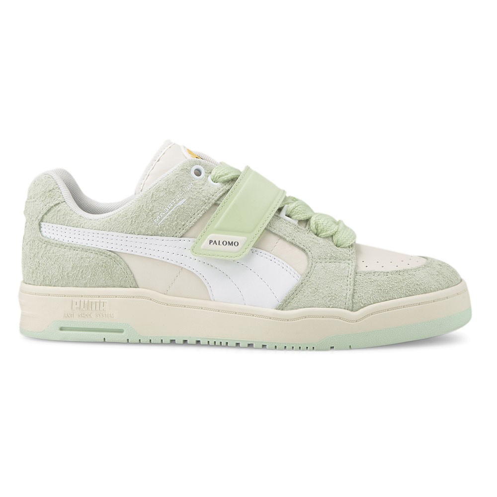 PUMA  X Palomo Slipstream Lo Slip On  Womens Green Sneakers Casual Shoes 3919370