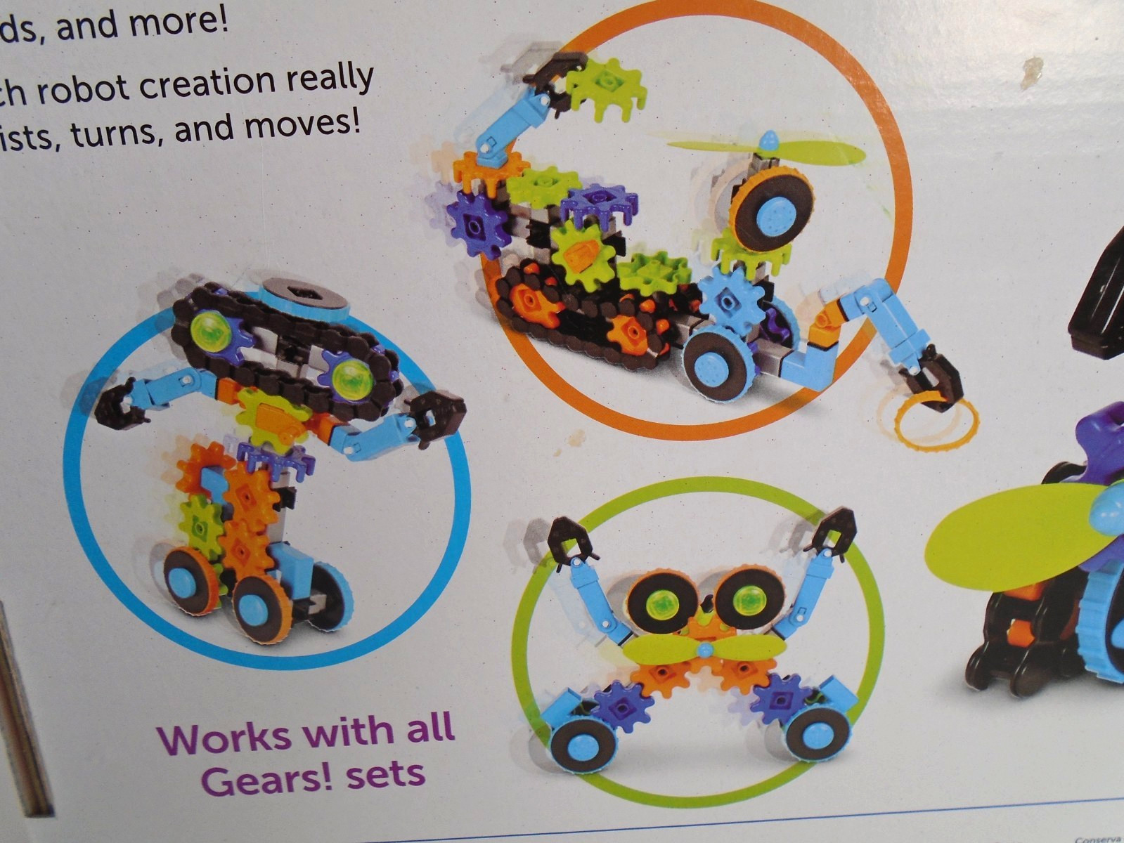 Learning Resources Gears! Robots in Motion Building Set Critical Thinking Skill