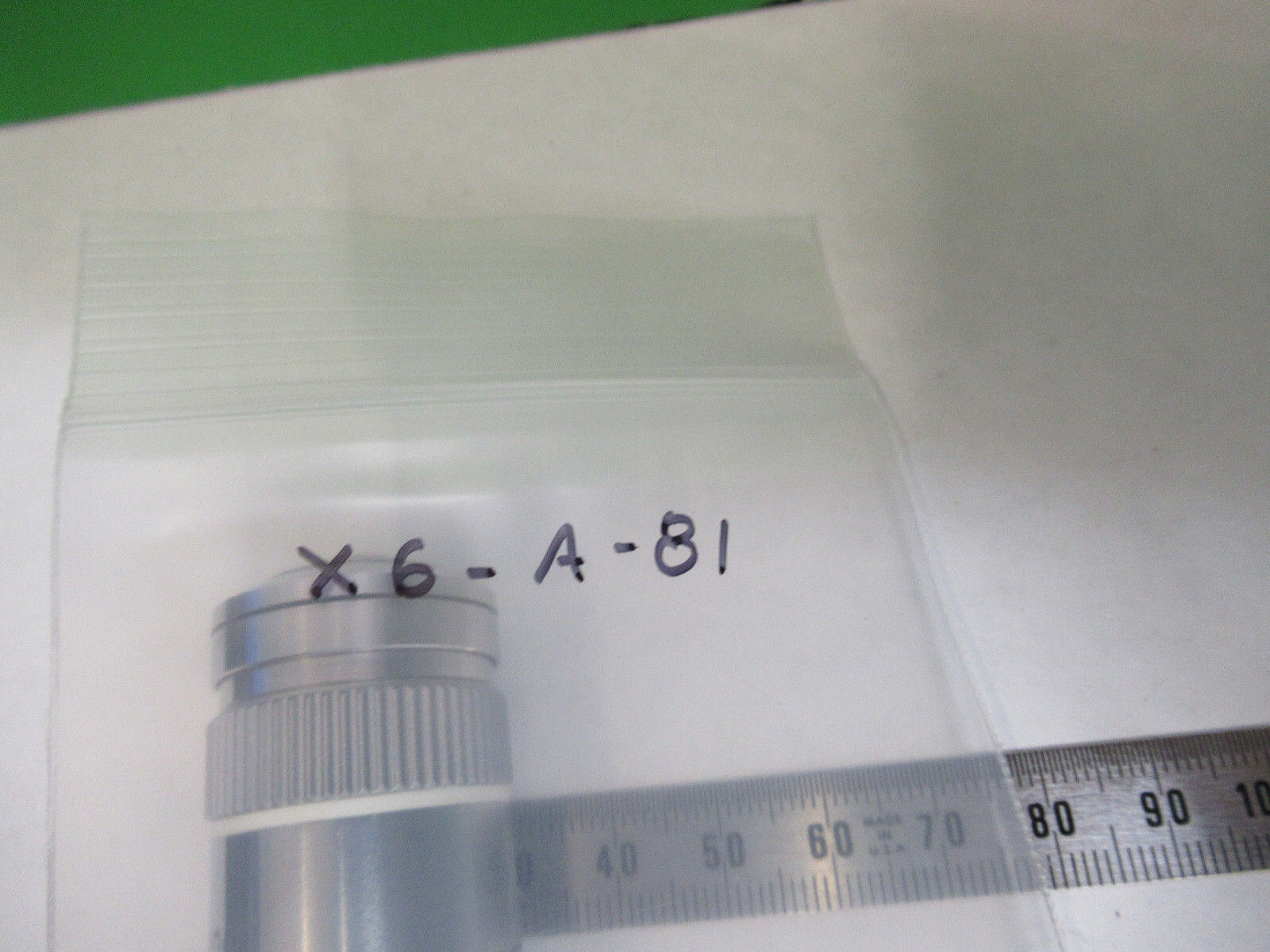 LEITZ GERMANY OBJECTIVE EF 100X /160 MICROSCOPE PART OPTICS AS PICTURED X6-A-81