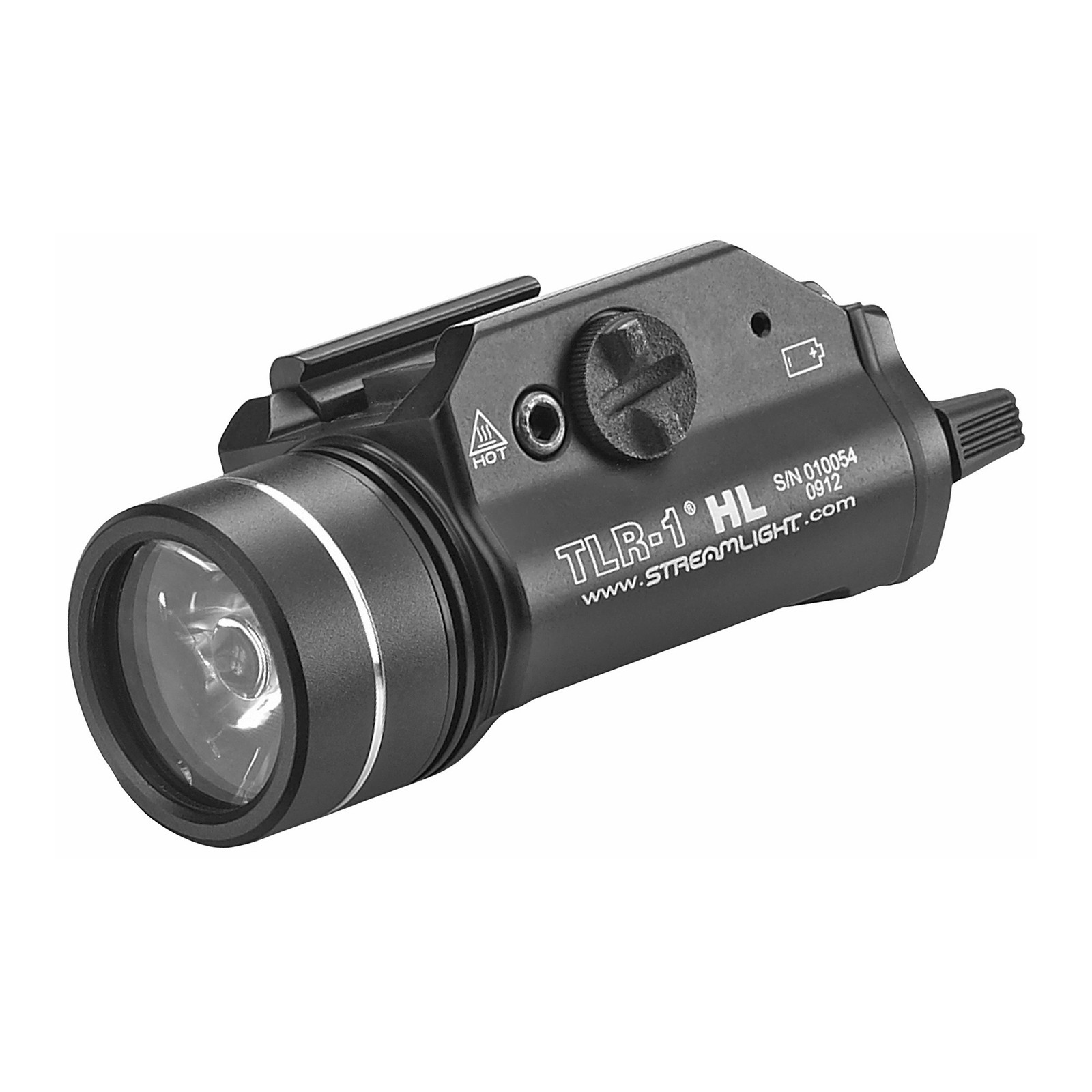 Streamlight 69260 TLR-1 HL Gun Light  Black Anodized 1,000 Lumens White LED