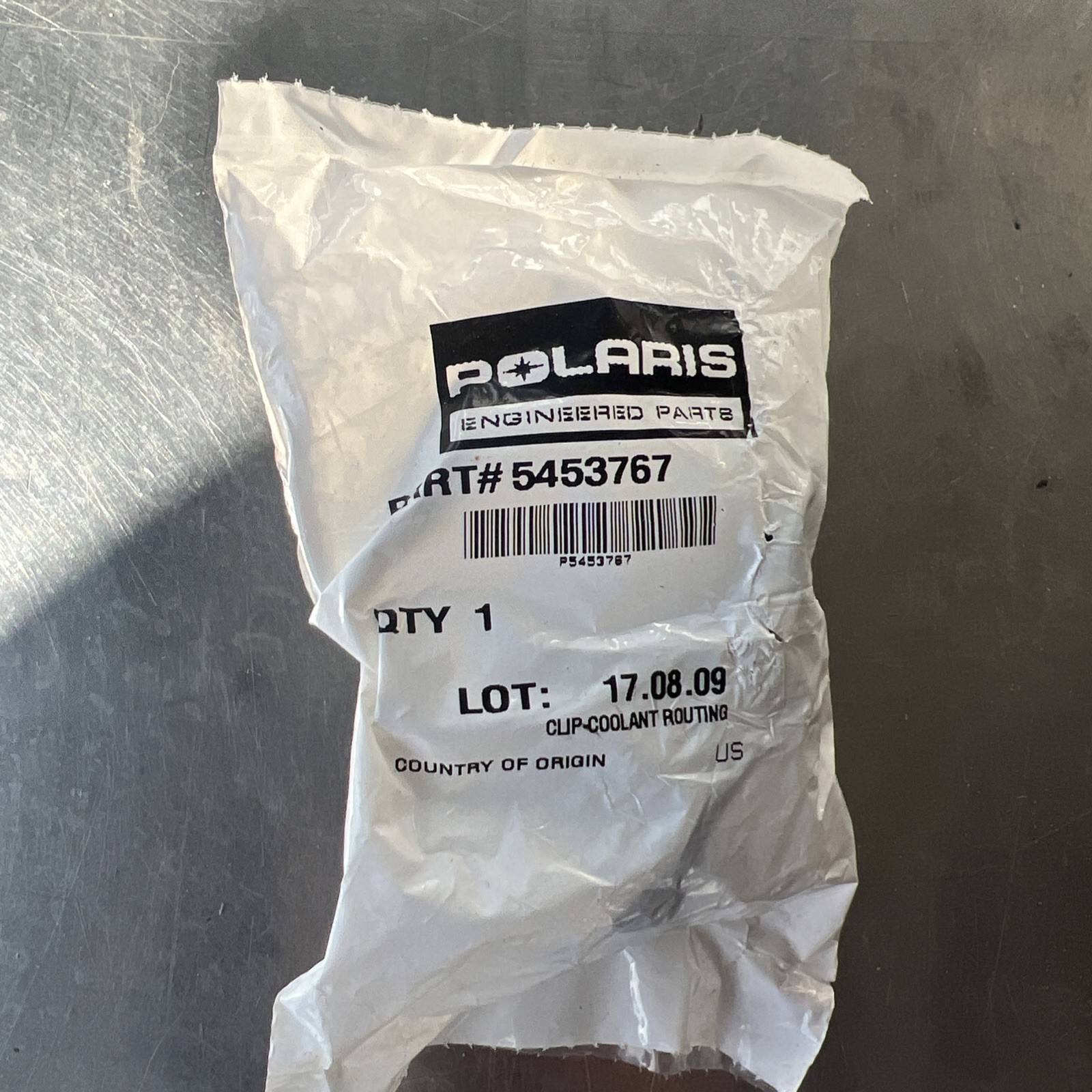2018-2021 POLARIS RZR XP/XP TURBO/TURBO S RANGER 570/1000 COOLANT CLIP - 5453767