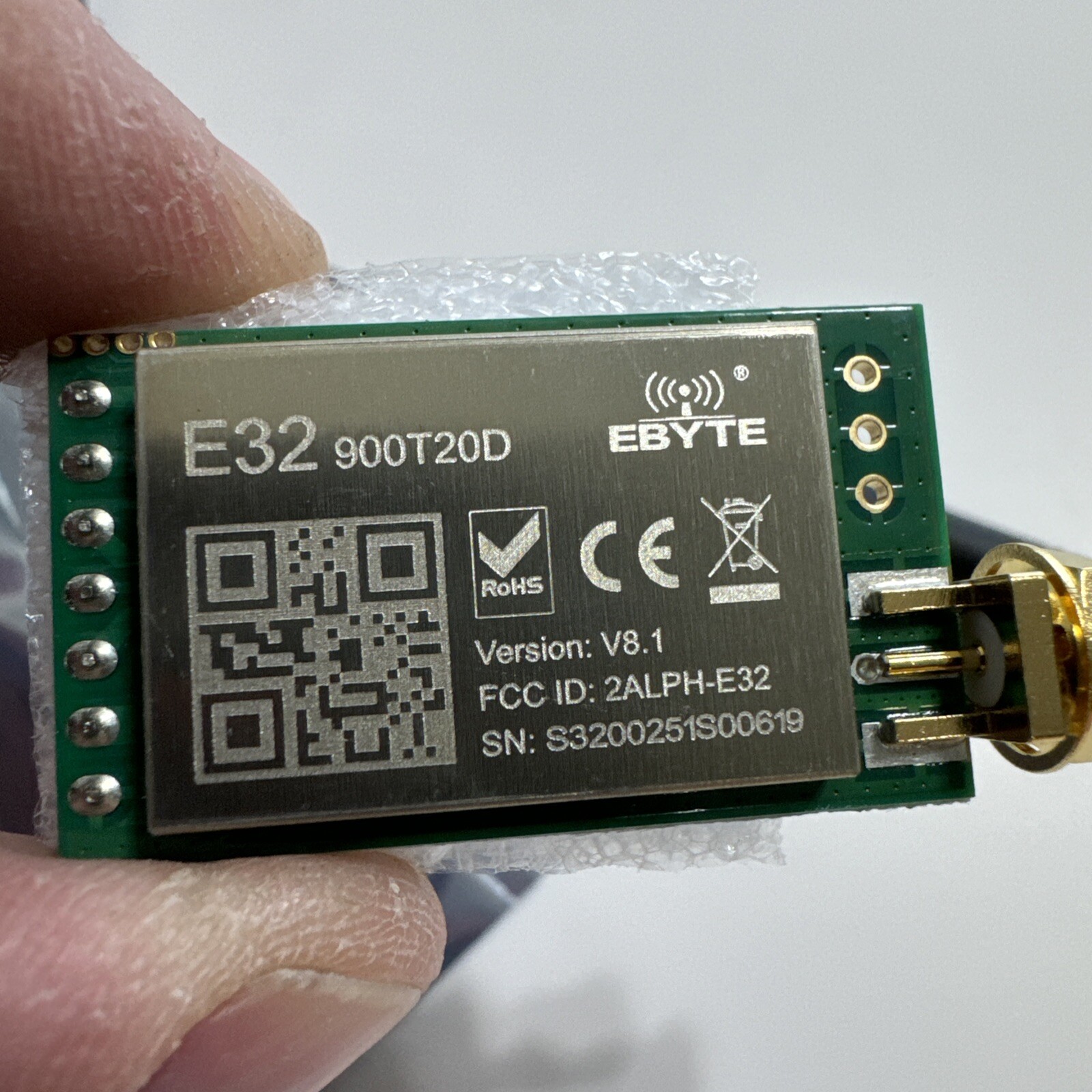 gowoops sx1276 LoRa Wireless Radio Module For Arduino (c51)