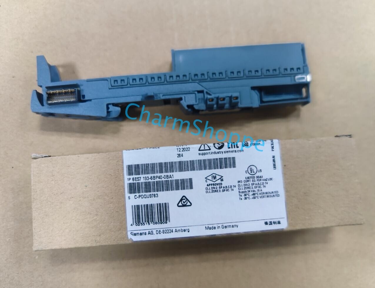 1PCS SIEMENS New In Box BaseUnit 6ES7193-6BP40-0BA1 Fast Shipping