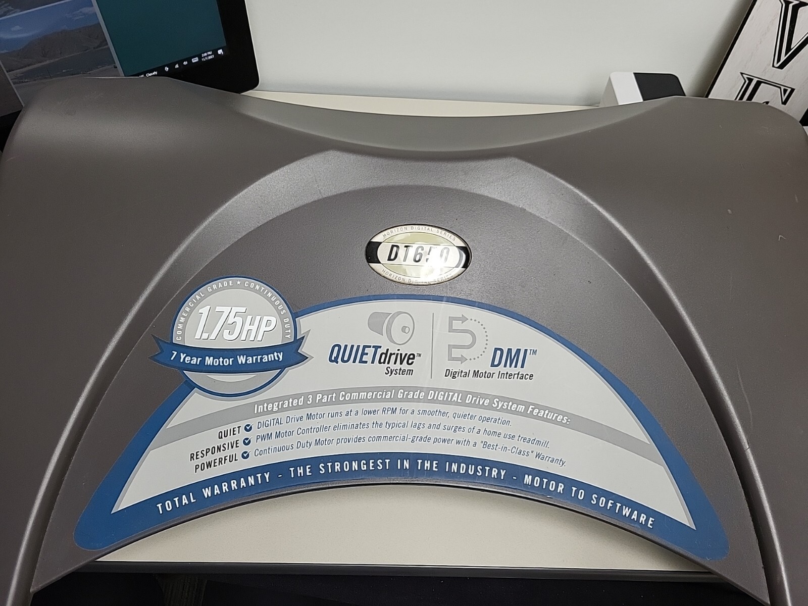 Horizon DT650 Treadmill Hood (43)