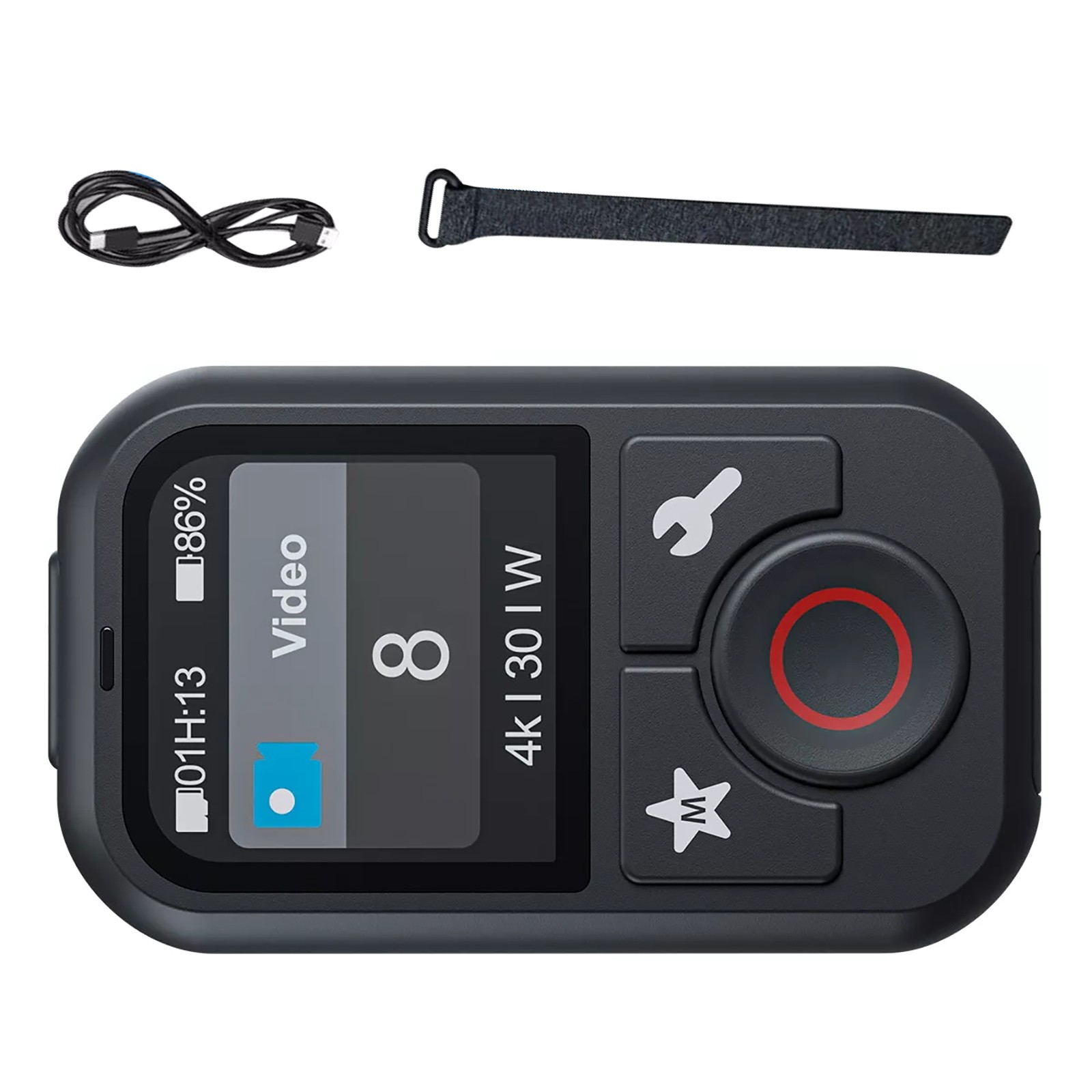 1PC GoPro Camera Bluetooth Remote Control For Hero 13/12/11/10/9/MAX 60M