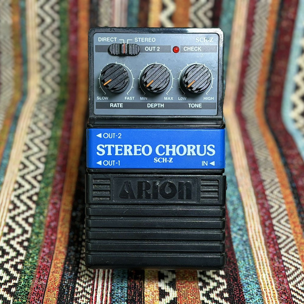 Arion SCH-Z Stereo Chorus Analog Guitar Effect Pedal #0010
