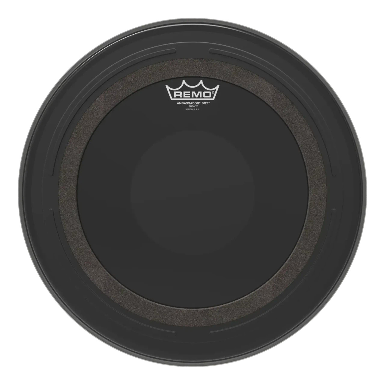 Remo Ambassador SMT Ebony Tom Drumhead, 16"