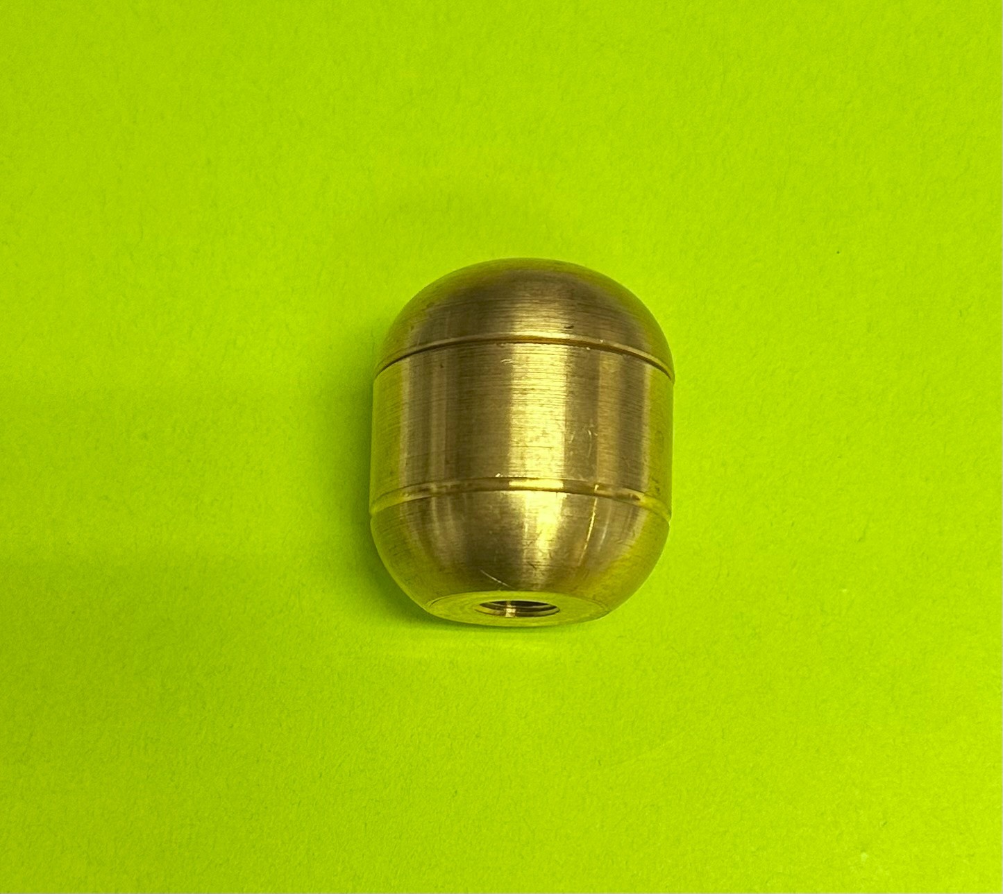 2-Piece Cluster Body Turned Brass 1/8IPS Top & Bottom Holes 1-6/8" High