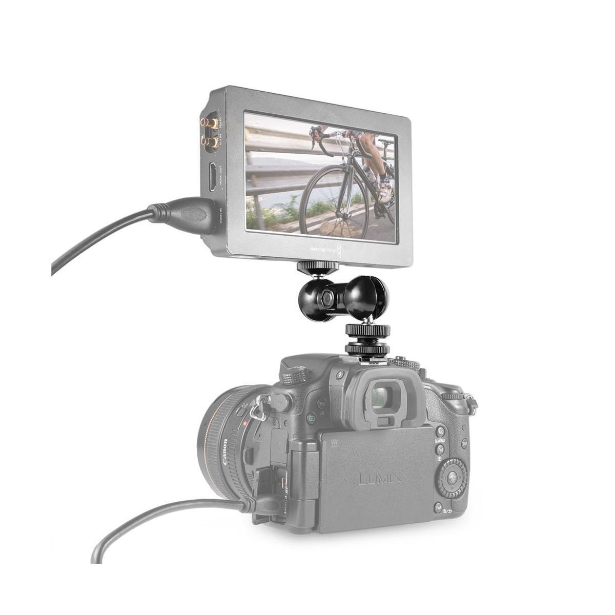 SmallRig 2x Multi-Function Double End BallHead w/Cold Shoe Mount and Thumb Screw