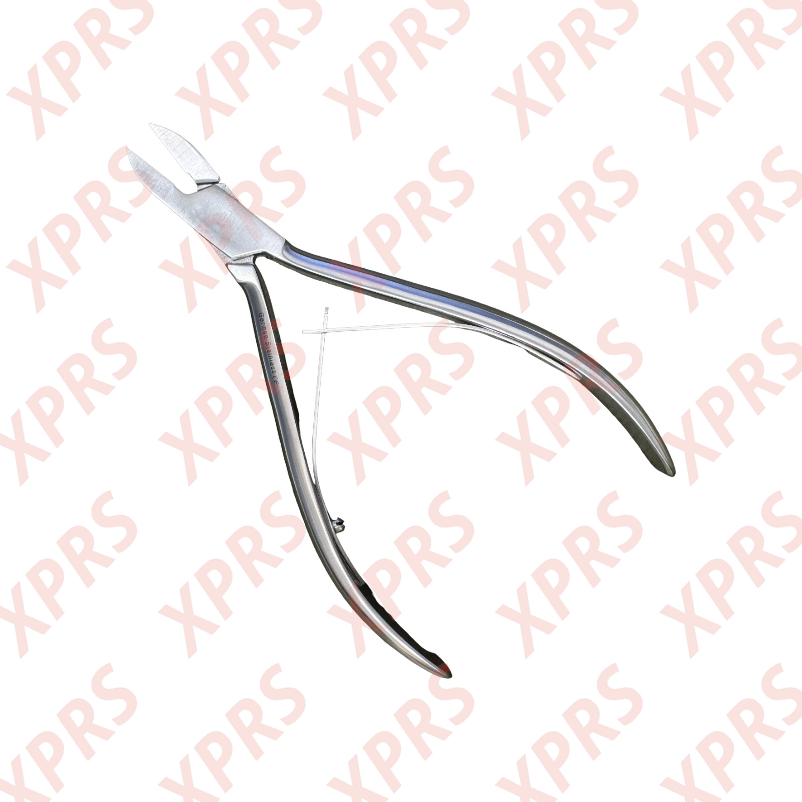 Nail Splitter, 6", Straight, Narrow Jaws, Double Spring Plain Handles, Premium