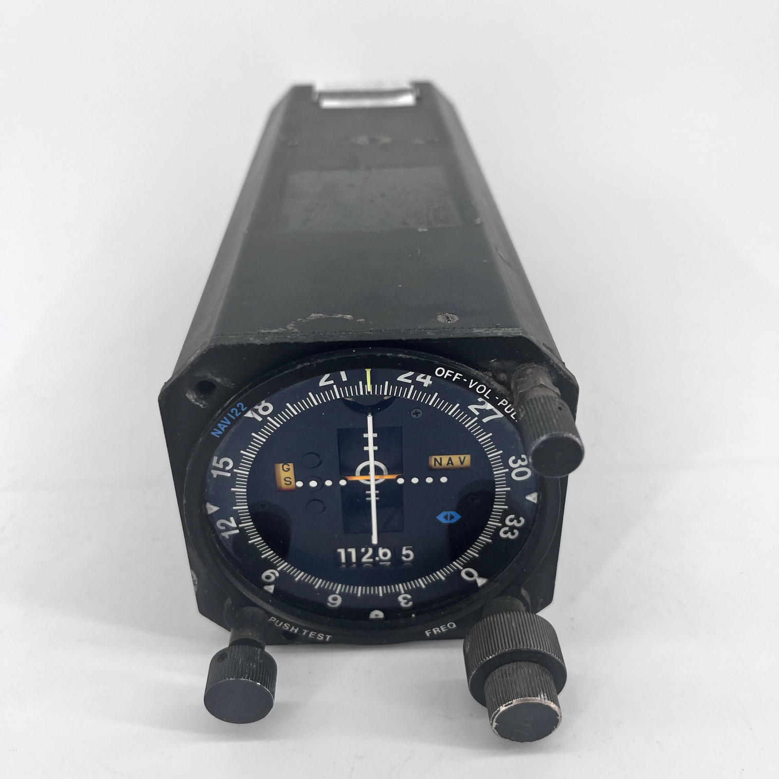 NAV-122 / NAV 122 | Narco VOR LOC Glideslope Navigation Receiver Indicator CORE