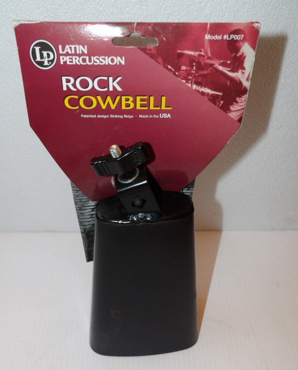 Vintage 2009 LP Latin Percussion Rock Cowbell LP007 New NOS USA