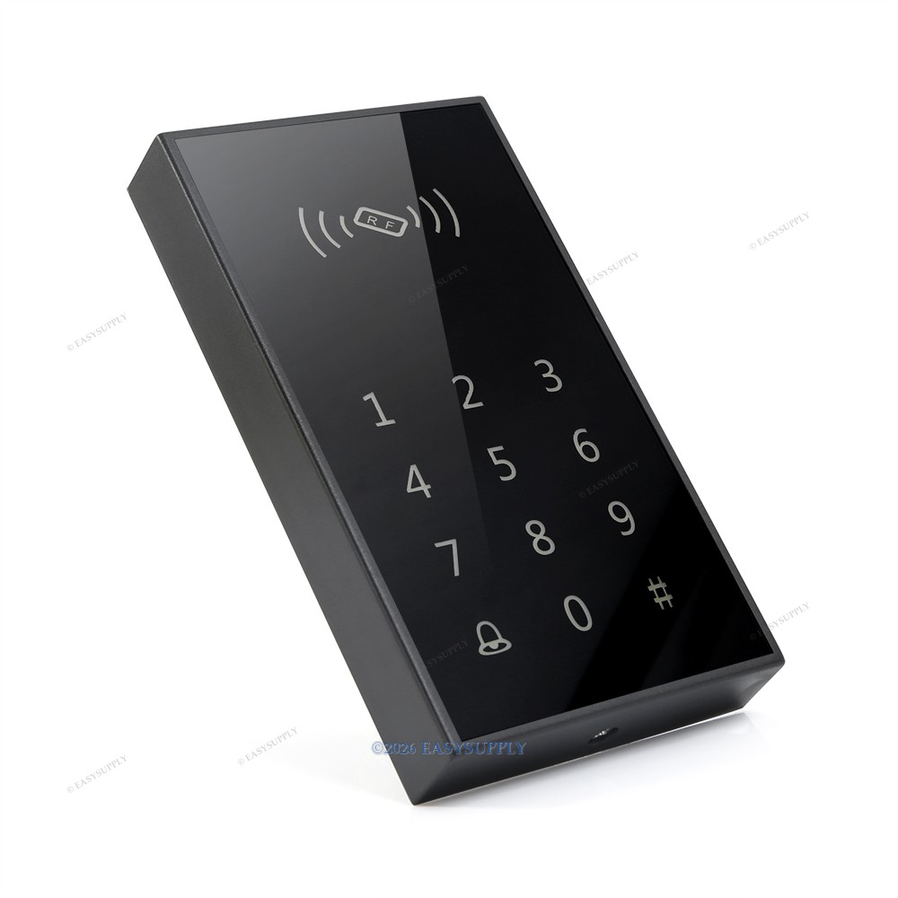 Gate Control Unit Card Reader For Access Control System With 125 Khz 10 Keyfobs
