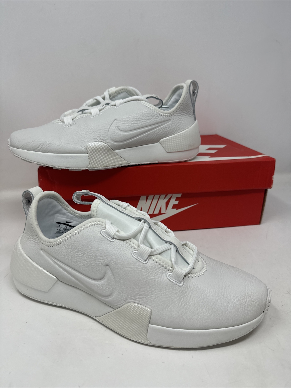 Nike Ashin Modern LX Womens Athletic Running Shoes White AJ8798-100 Size 8 NEW