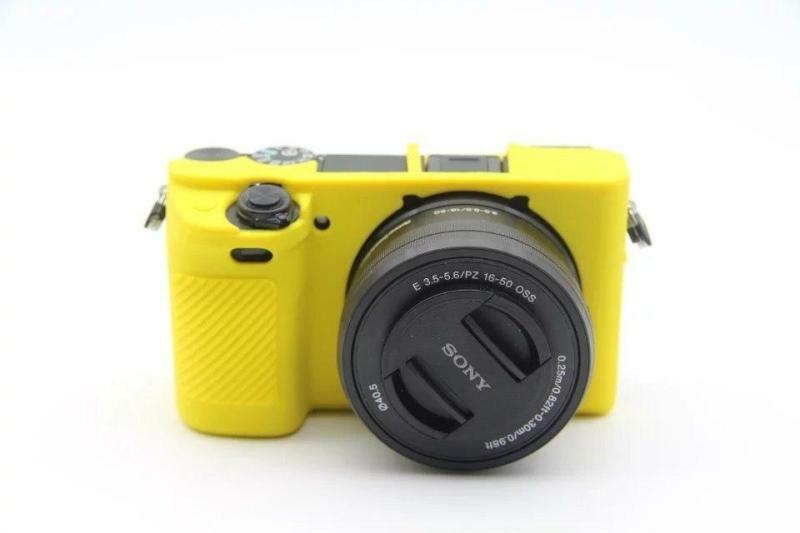 Silicone Case Rubber Body Cover Skin Nice Soft Camera Video For Sony A6300 A6400
