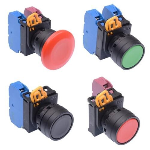 IDEC 22mm Maintained Momentary Industrial Push Button Switch IP65 YW1B