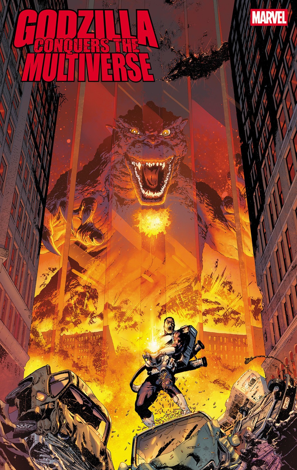 Godzilla Conquers The Multiverse #2 Tony Parker Variant Pre Order 8/26/26