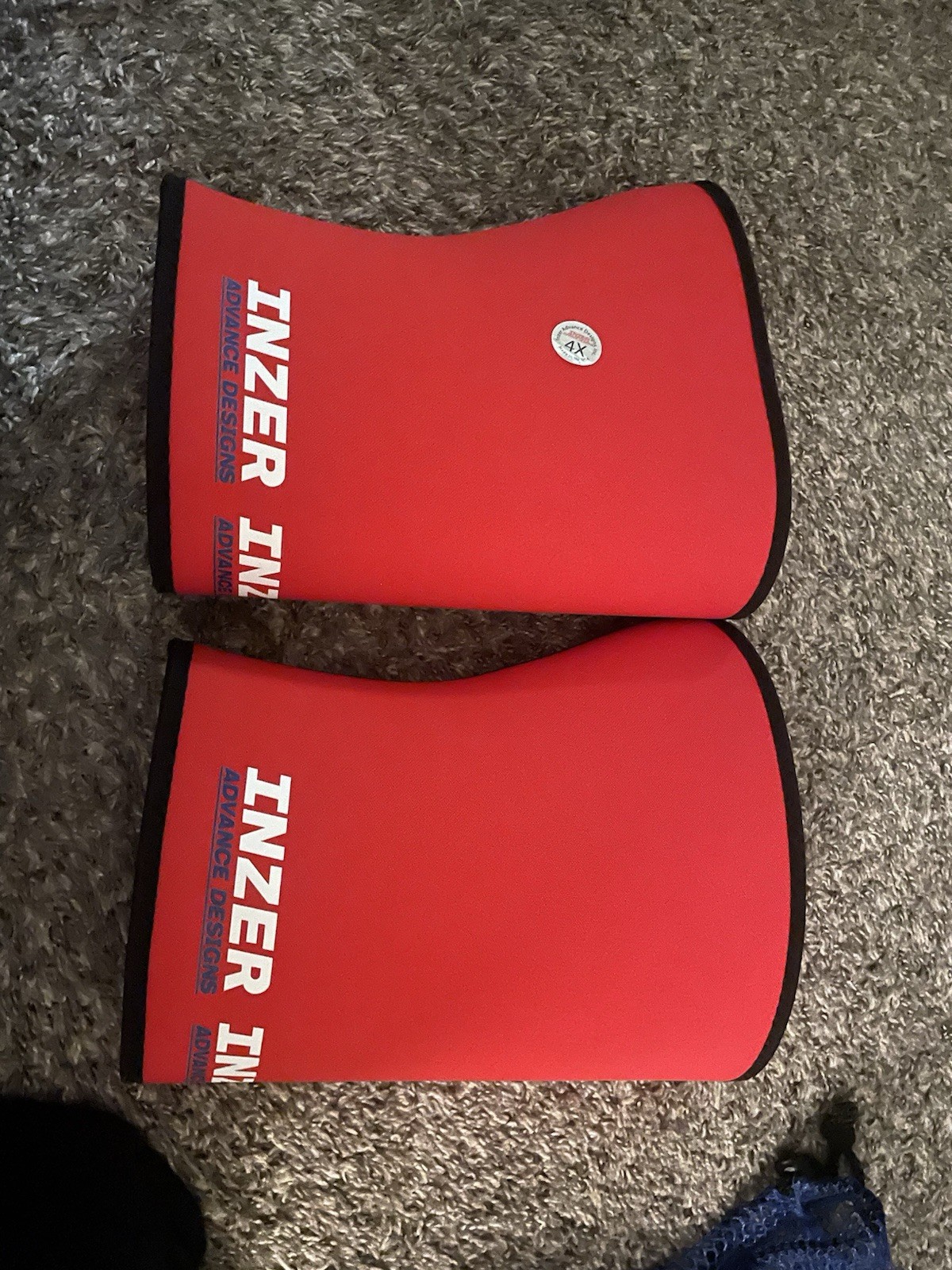 Inzer Advance Designs ErgoPro Knee Wraps 4X Red Weight Lifting
