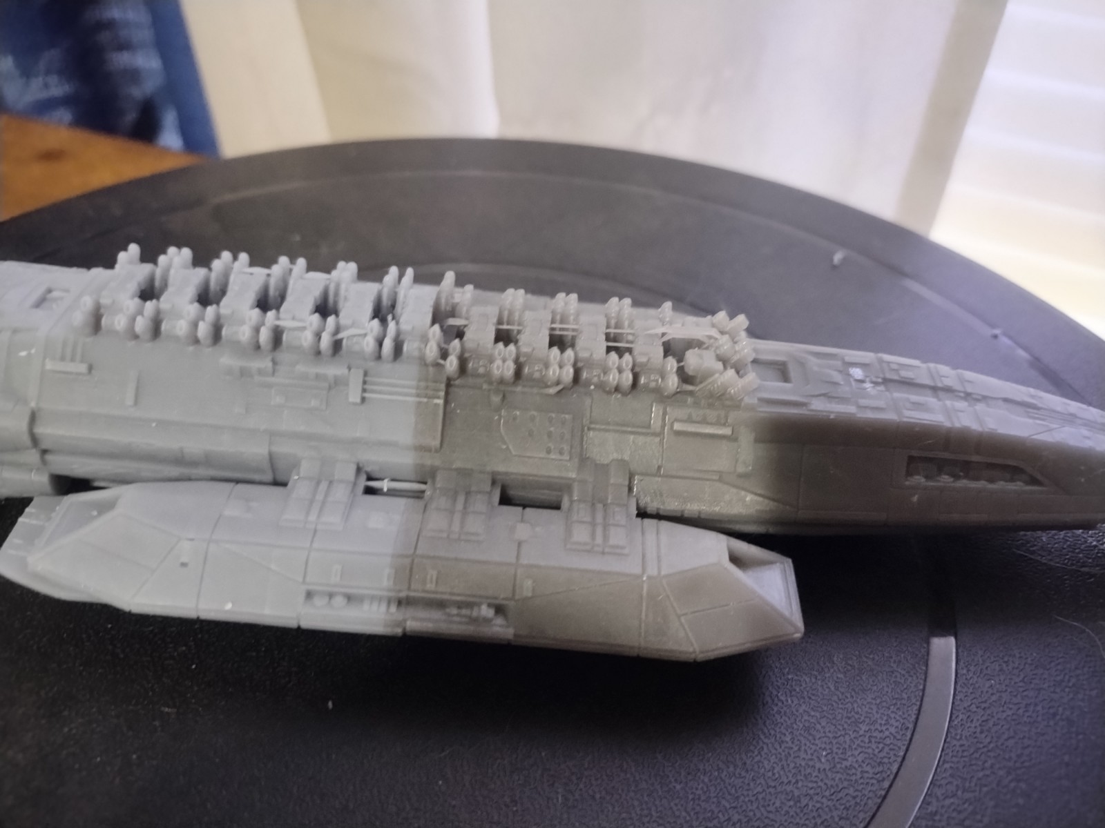 Battlestar Galactica Mine Layer 3d Resin Print 8.75"