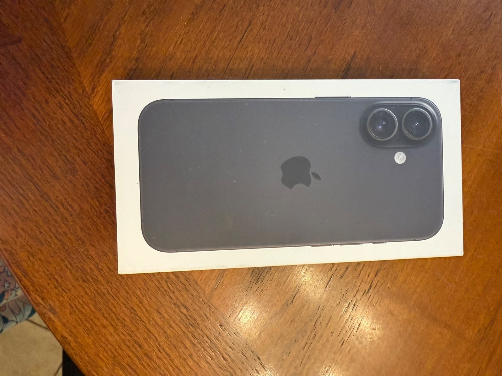 Apple IPhone 16 Black Empty Box No Phone