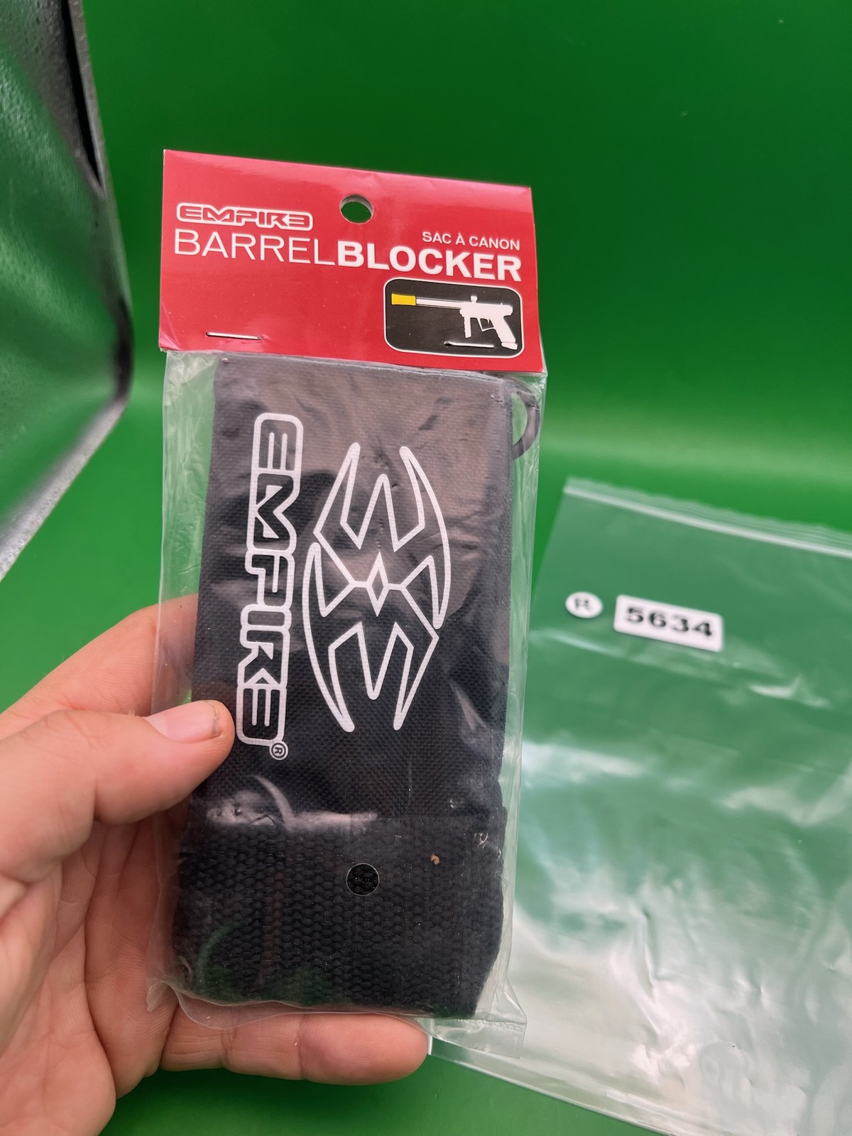 Empire Paintball Barrel Blocker Black Camo Set