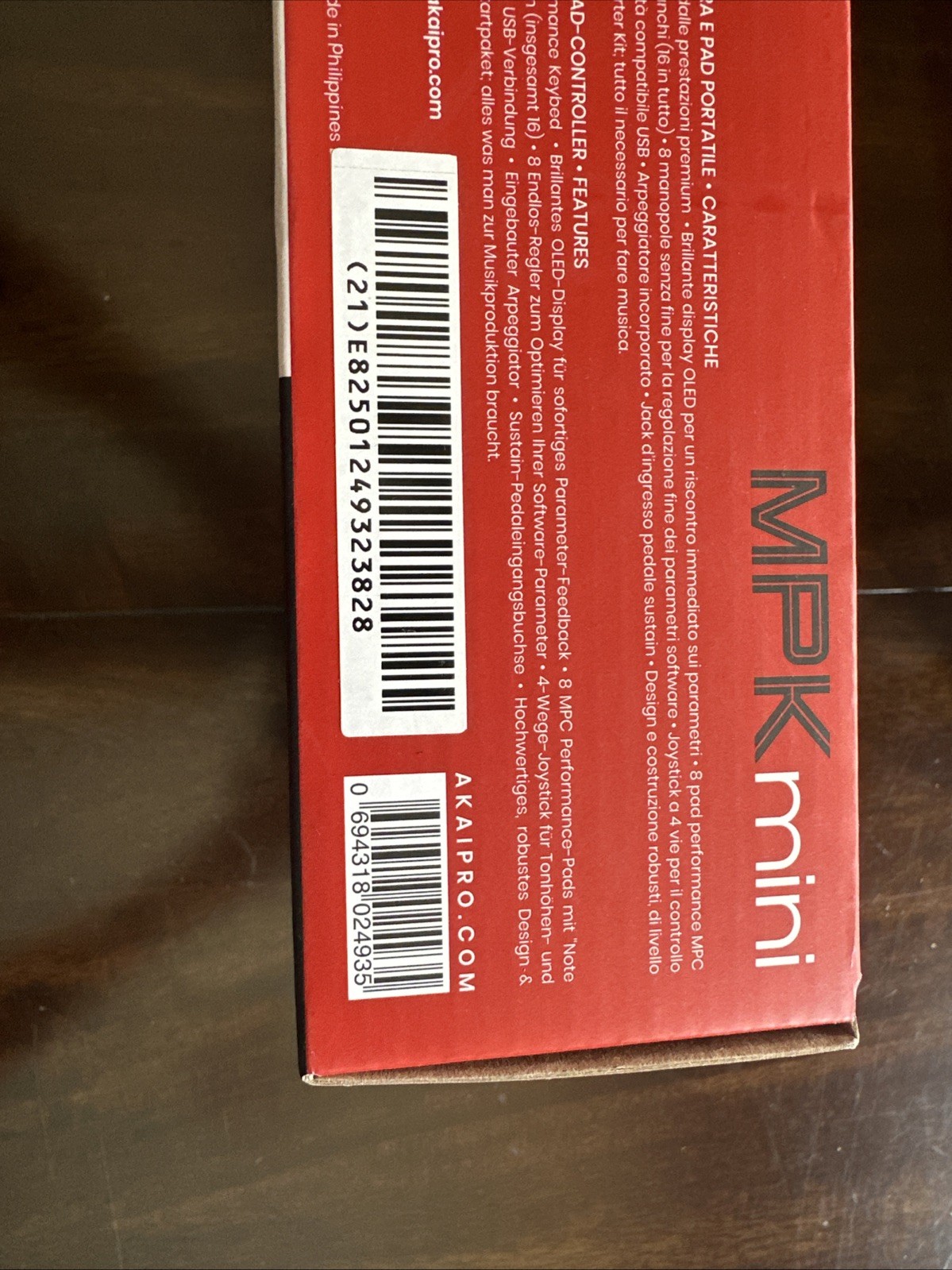 Also Professional Pro MPK mini Black NIB SEALED!