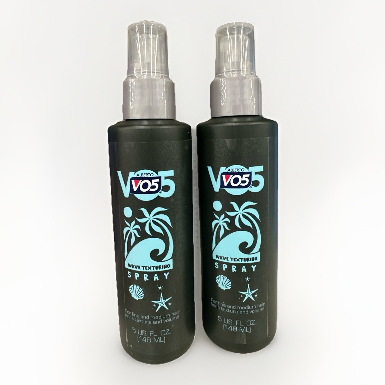 2x Alberto VO5 Wave Texturing Spray 5oz For Fine/Medium Hair-Adds Texture/Volume