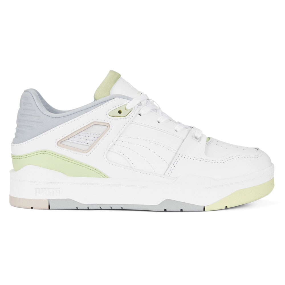 PUMA Slipstream Lace Up  Womens White Sneakers Casual Shoes 38627008