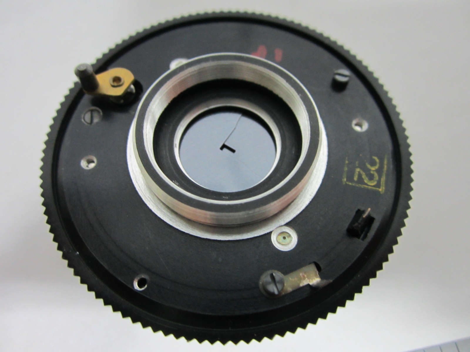 MICROSCOPE CAMERA SHUTTER PRONTOR 125 OPTICS #Q3-20