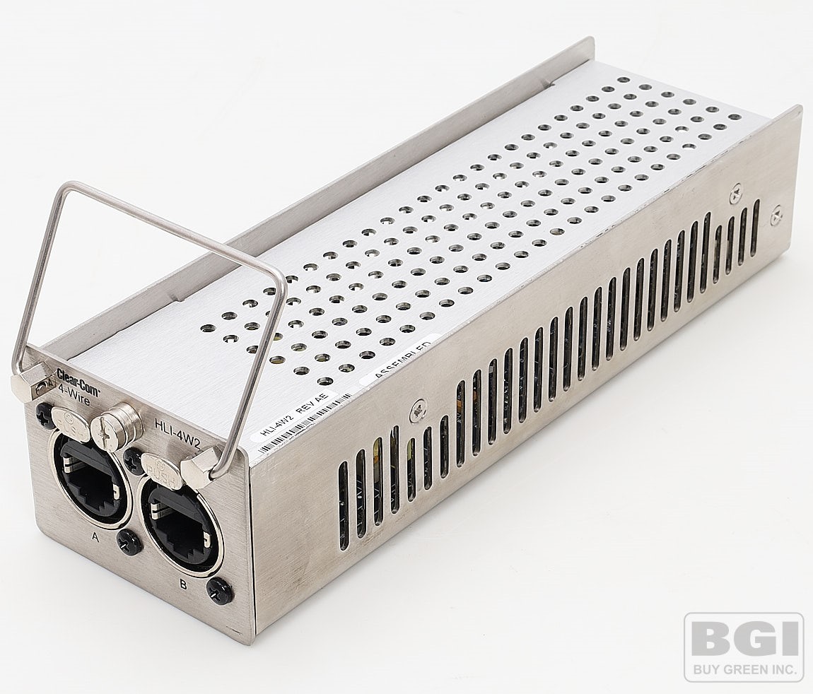 UsedClear-Com HLI-4W2 4-Wire Interface Module For HelixNet HMS-4X Intercom Base