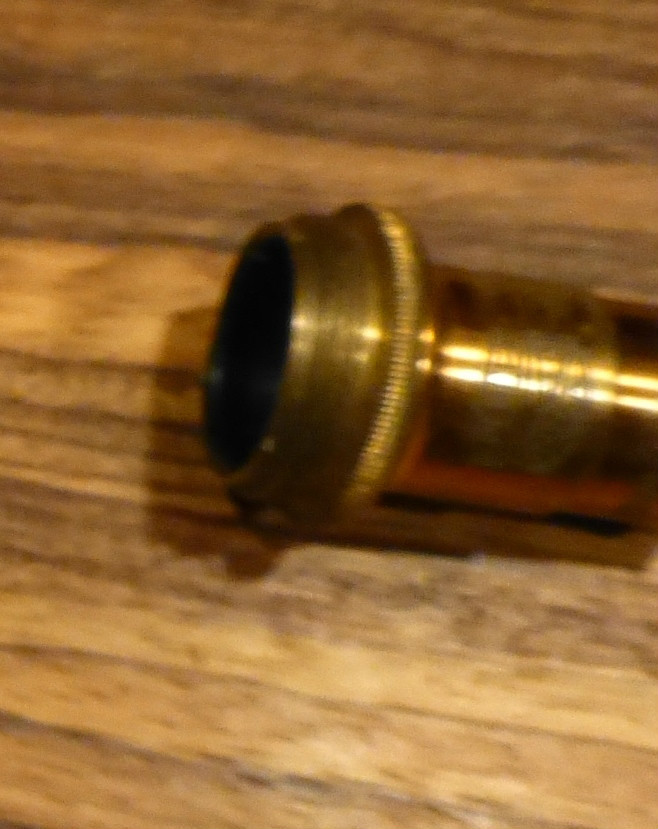 Superb Antique microscope objective-Spencer, condition [Y8-W6-A8]