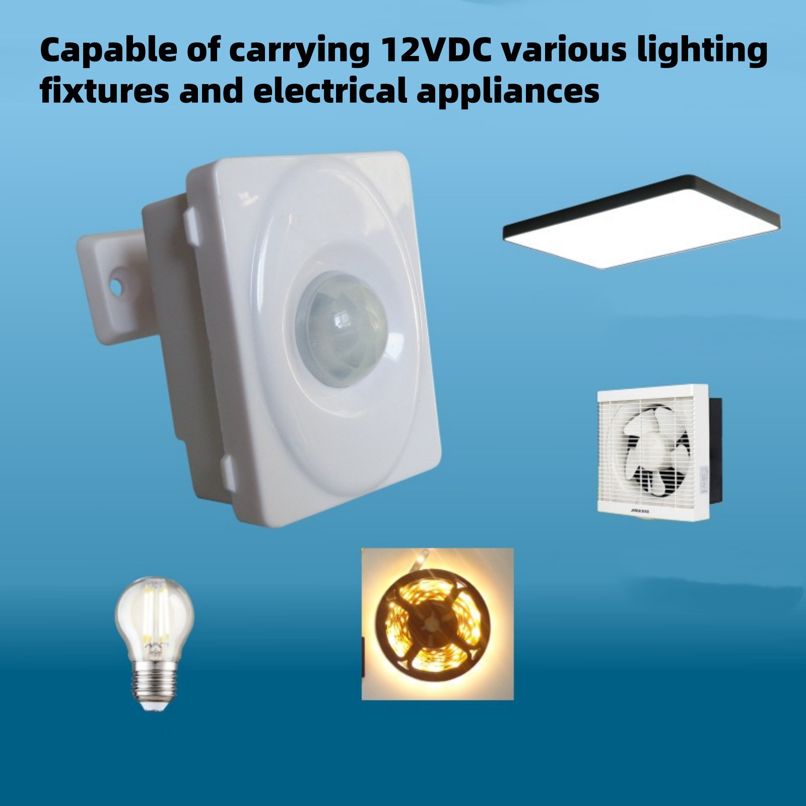 Automatic IR Infrared PIR Motion Sensor Light Switch Auto On/Off Lamp Control