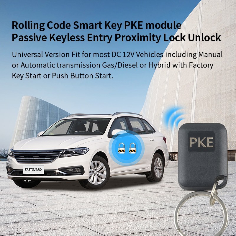 DC12V Rolling Code Smart Key PKE Module Proximity Lock Unlock Keyless entry