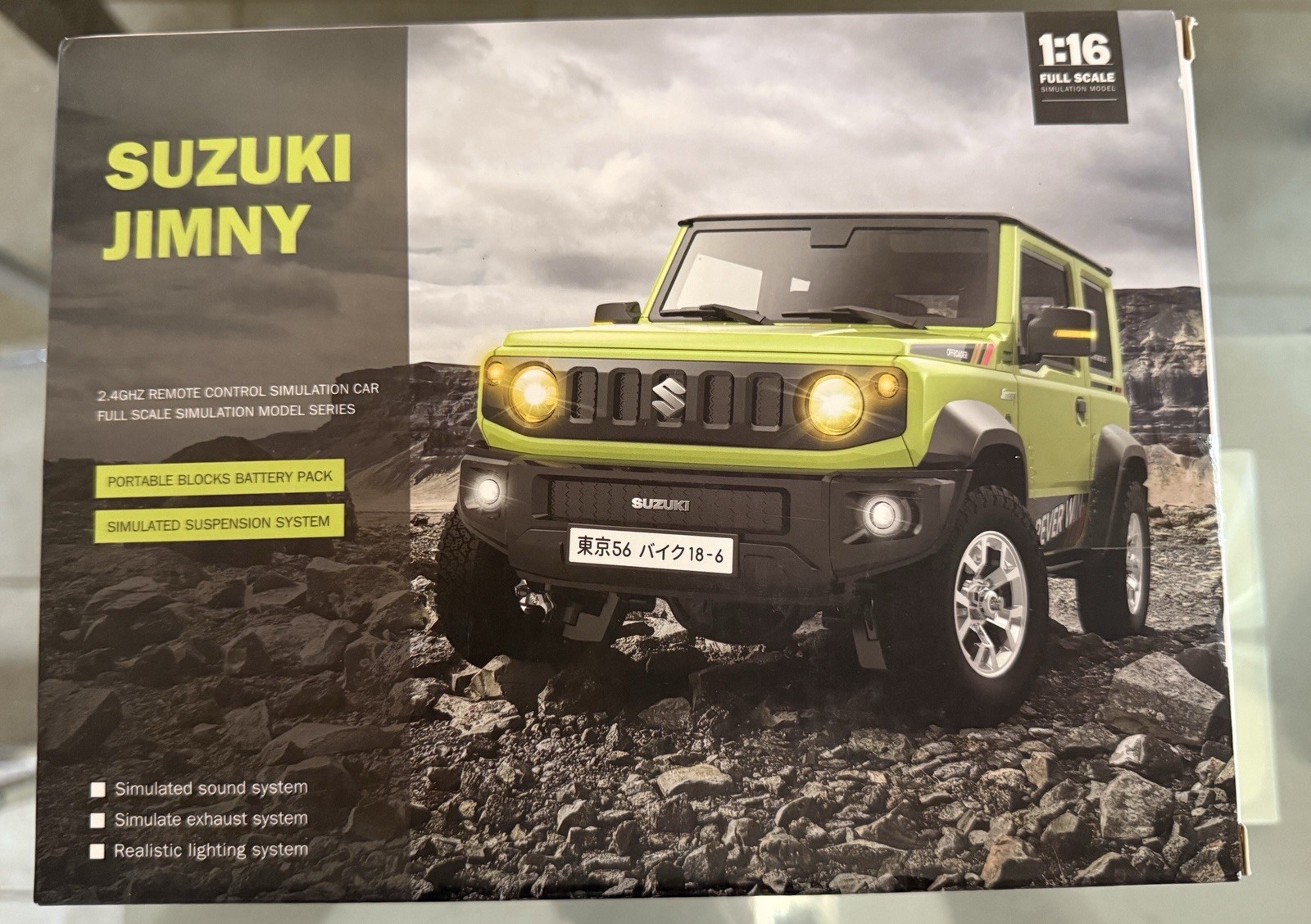 RC Crawler 1/16 4WD Metal Upgrade Officially Licensed Suzuki JIMNY RC Truck RTR