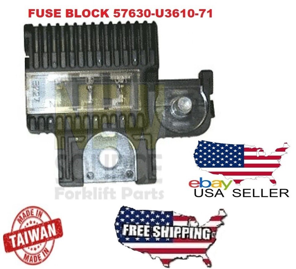 57630-26600-71 57630-U3610-71 SAFETY FUSIBLE BLOCK FOR TOYOTA FORKLIFTS