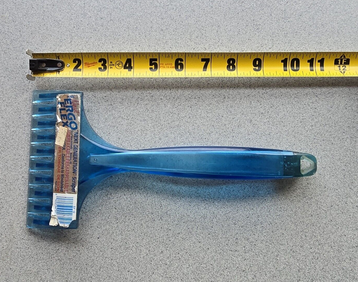 Vintage ERGO Flex Next Generation Windshield Ice Scraper Made In USA