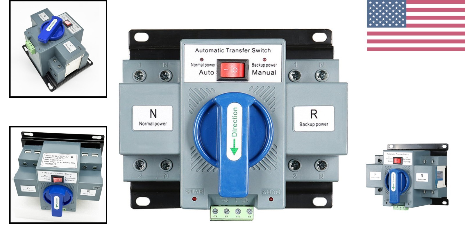 63A Dual Power Automatic Transfer Switch: Reliable Generator Changeover Solution