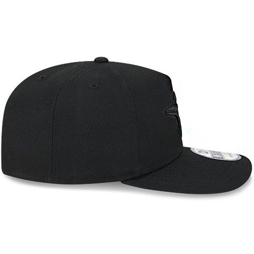 New Era Toronto Blue Jays 950 Snapback Hat MLB Basic Black on Black A-Frame Cap