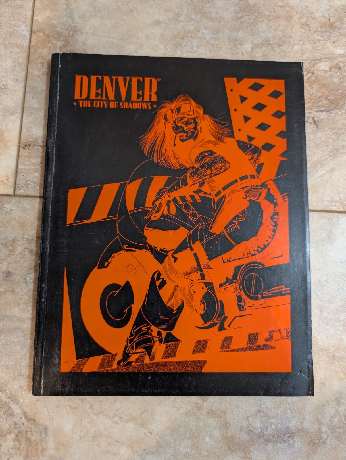 Vintage FASA Corporation, DENVER The City of Shadows Red Book Only