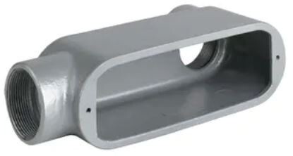 KILLARK OLB-9, Rigid Conduit Body, 3-1/2, Aluminum, Form 5, 1pc