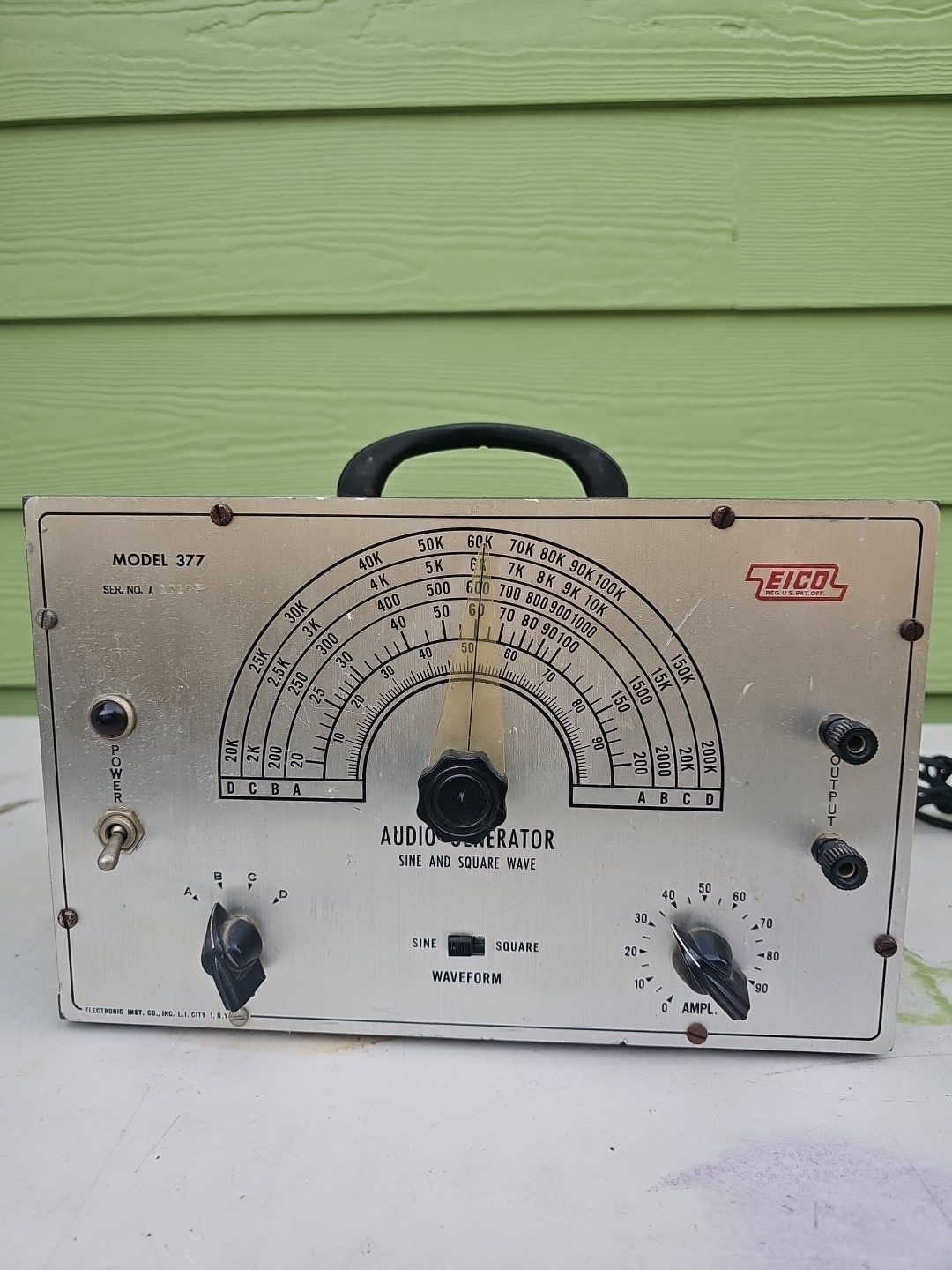 EICO 377 Sine & Square Wave Generator