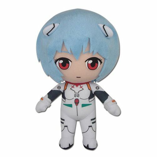 Neon Genesis EVANGELION REI Plugsuit 8-Inch PLUSH. Authentic GE (set of 5)